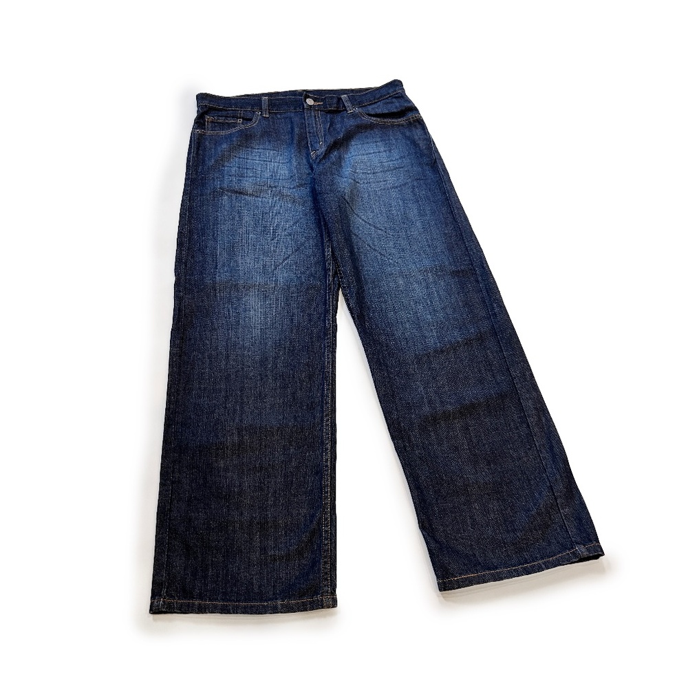 Vintage Levi's 577 Lower Rise Loose Fit Blue Denim Jeans – Size 14 Miss